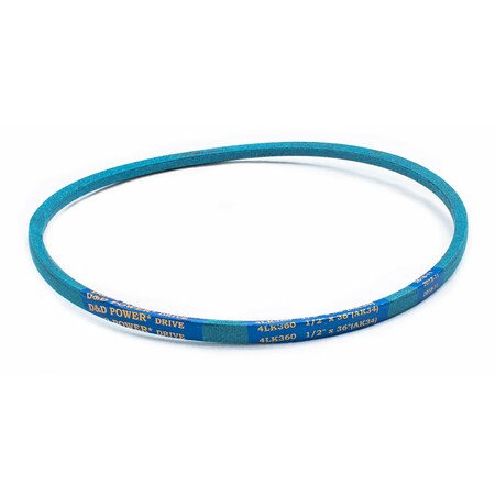 D&D 4LK360 36" Outside Length, 1/2" Top Width, 1 Ribs 4LK360